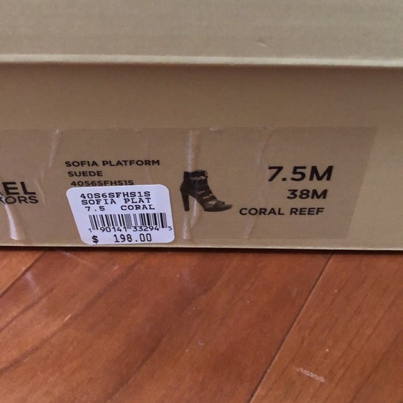 MICHAEL Michael Kors Sofia Platform suede lace ups - Picture 2 of 6